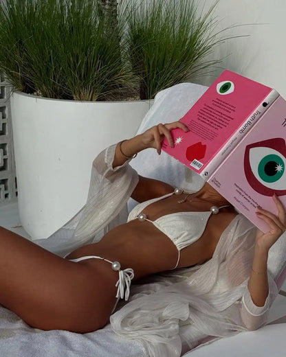 Mother Of Pearl Bikini White